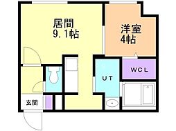 JR千歳線 北広島駅 徒歩5分 4階/-
