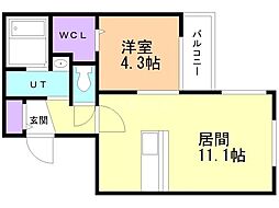 カレラ平岸 4階