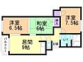 シャトー和田4階6.4万円