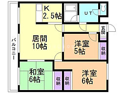 エクレール羊ケ丘 1階