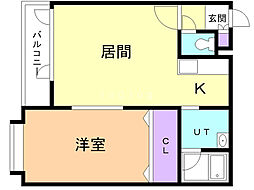サンメイプル平岡1 2階