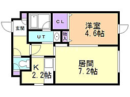 ブランノワール中の島 4階