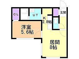 パインハート中の島 2階