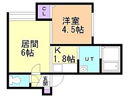 プーデルハイム 1階