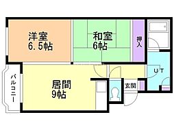 シャトー和田 3LDKの間取図画像
