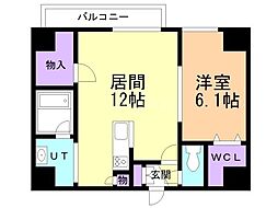 LUCYHOUSE2 1LDKの間取図画像