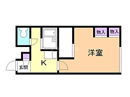 レオパレスＮＯＲＴＨＥＲＬＹ 1階/104