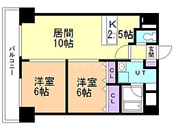 リルバ野幌 6階