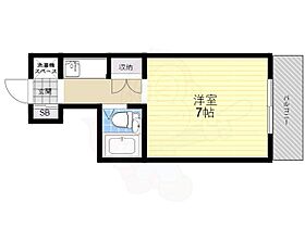 メゾン・フロール 401 ｜ 兵庫県尼崎市立花町１丁目19番37号（賃貸マンション1K・4階・20.00㎡） その2