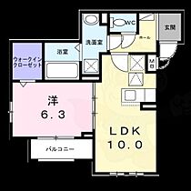 ラ・コリーヌ今福Z  ｜ 兵庫県尼崎市今福２丁目11番29号（賃貸アパート1LDK・1階・42.41㎡） その2