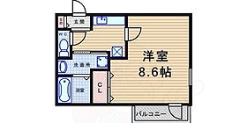 兵庫県尼崎市富松町２丁目4番1号（賃貸アパート1K・2階・28.98㎡） その2