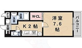 兵庫県尼崎市昭和通８丁目288番1号（賃貸マンション1K・3階・28.00㎡） その2