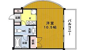 兵庫県尼崎市武庫之荘２丁目23番16号（賃貸マンション1K・5階・27.54㎡） その2