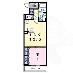 神崎町アパート 2階/-