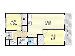 デュオ立花(分譲) 6階/-