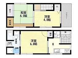 東難波町4丁目三愛貸家