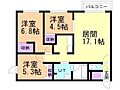 NORTH SEA ROAD3階11.8万円