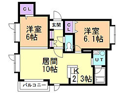 グランドール寿 3階