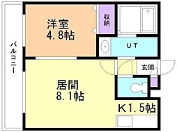 グランドヒルズ 2階