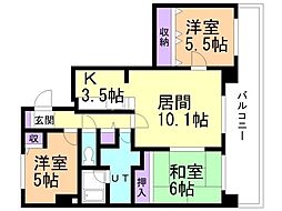 パークノヴァ北円山 3階