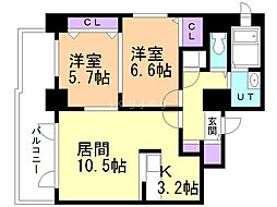 ノース・スター円山 6階/603