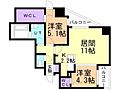 WELLZ N5(ウェルズN5)11階15.9万円