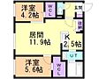 ブランシャールMH幌平橋1階10.4万円