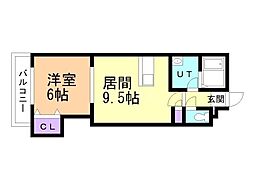 間取図画像 1DK