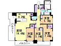 クリオ円山鳥居前4階25.2万円