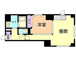 プライムアーバン大通公園1 1LDKの間取図画像