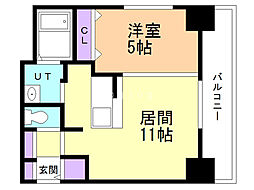 ブロス・ラ・リベルタ 1LDKの間取図画像