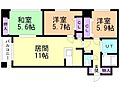グランメールツイン山鼻西館2階8.5万円