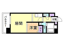 イリオス中島公園 1LDKの間取図画像