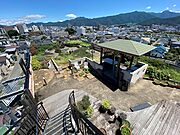 屋上庭園です。