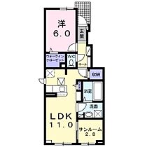 フィオーレ・コニファー  ｜ 長野県長野市大字富竹665-8（賃貸アパート1LDK・1階・50.24㎡） その2