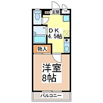 ピュアコート稲里  ｜ 長野県長野市稲里町中氷鉋558（賃貸アパート1DK・1階・28.15㎡） その2