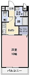 ルーブル西軽井沢 1Kの間取図画像