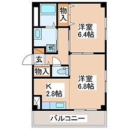 ビラールMK 2Kの間取図画像