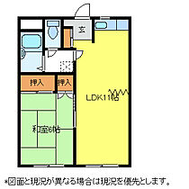 タカギマンションNO.5  ｜ 長野県塩尻市大字広丘野村1572-4（賃貸マンション1LDK・1階・36.30㎡） その2