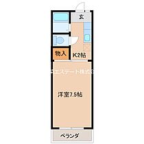 インターハイツ 303 ｜ 福岡県久留米市東合川３丁目（賃貸アパート1K・3階・24.00㎡） その2