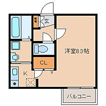 リブレア津福駅前 103 ｜ 福岡県久留米市津福本町（賃貸アパート1R・1階・25.01㎡） その2