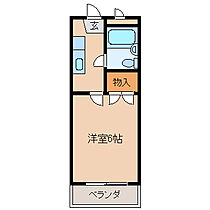 サンフロンティア B206 ｜ 福岡県久留米市上津町（賃貸アパート1K・2階・20.00㎡） その2