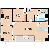 J‐PLACE東町 901 ｜ 福岡県久留米市東町（賃貸マンション3LDK・9階・79.15㎡） その2