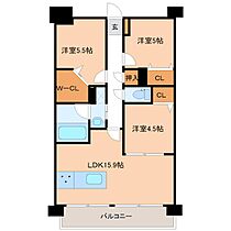 トラストレジデンス西鉄久留米駅  ｜ 福岡県久留米市東町（賃貸マンション3LDK・8階・68.89㎡） その2