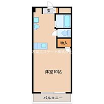 ハミルトン21 201 ｜ 福岡県久留米市東合川３丁目（賃貸マンション1R・2階・30.00㎡） その2