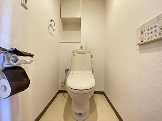 収納付トイレに...