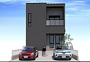 自社物土地　登録パース　【プラン例】◇延床面積：86.27平米　◇建物本体価格：1640万円(税込)