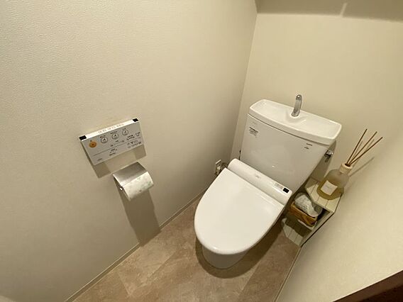 トイレには快適...