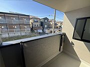 洗濯物もしっかり乾かせる南面バルコニーです！