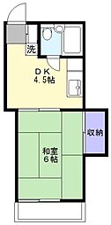 間取図画像 1DK